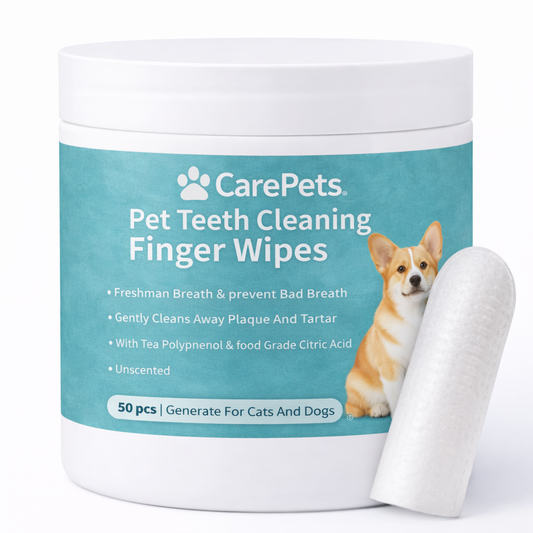 CarePets Dental Finger Wipes