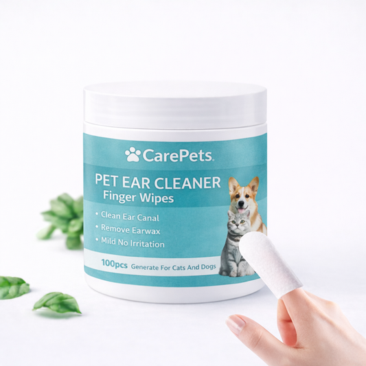 CarePets™ Ear Finger Wipes